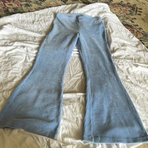 Aerie cotton corduroy flare leggings